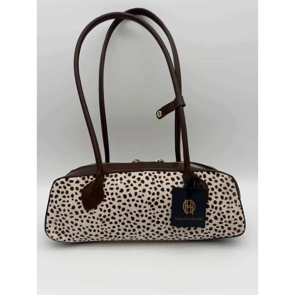 House of‎ Harlow 1960 Genuine Calf Hair Bag - Luxury Designer Purse NWT